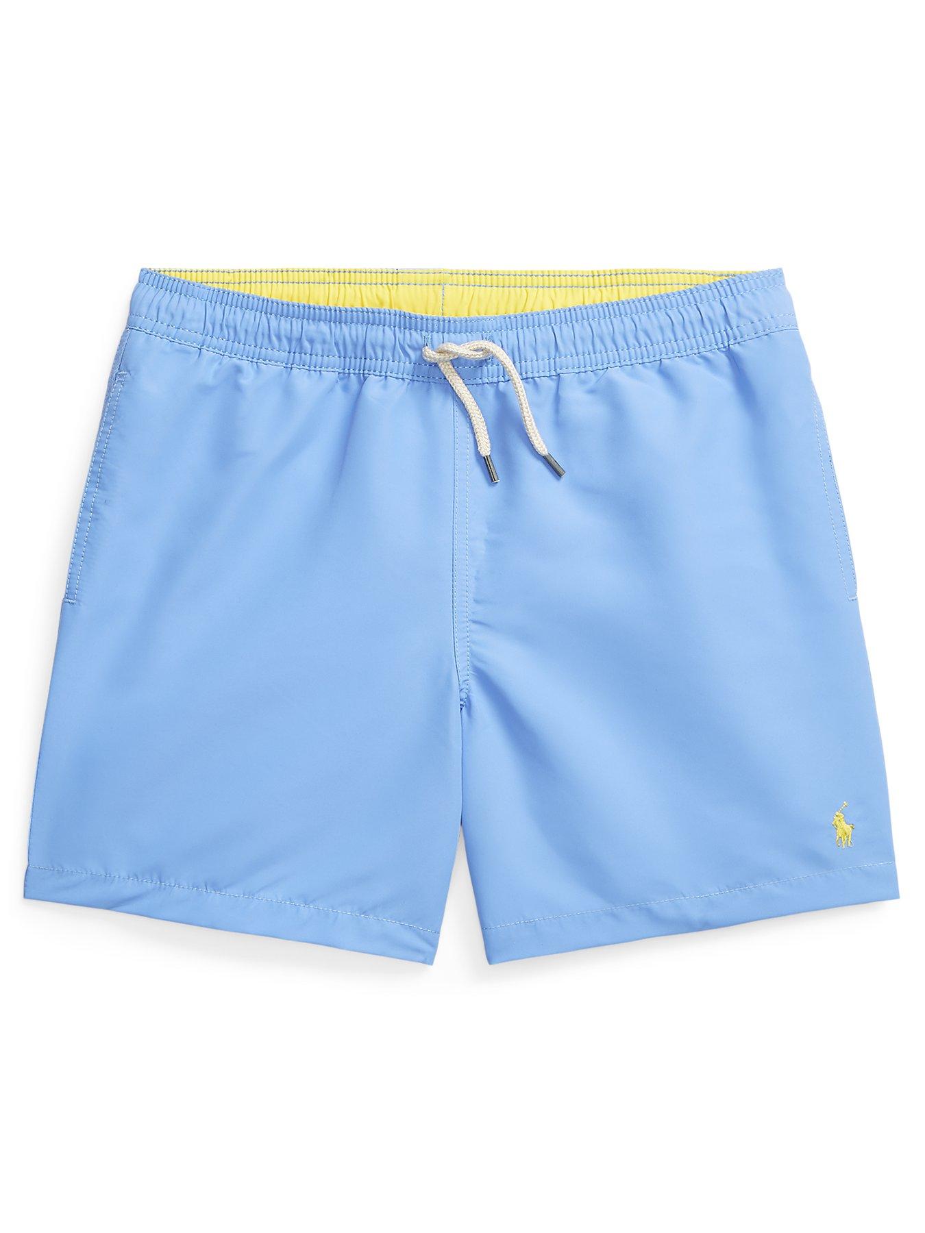 Ralph Lauren Boys Traveller Swim Shorts Harbor Island Blue