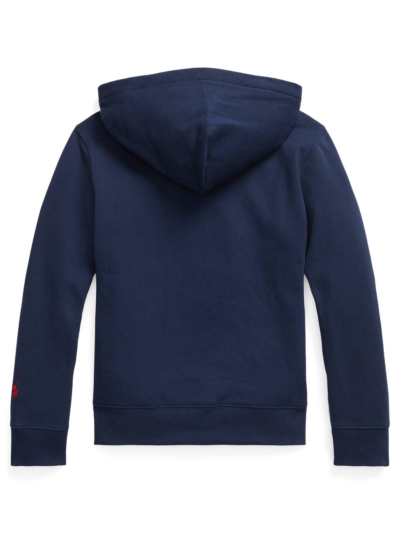 Ralph Lauren Boys Polo Hoodie Cruise Navy very