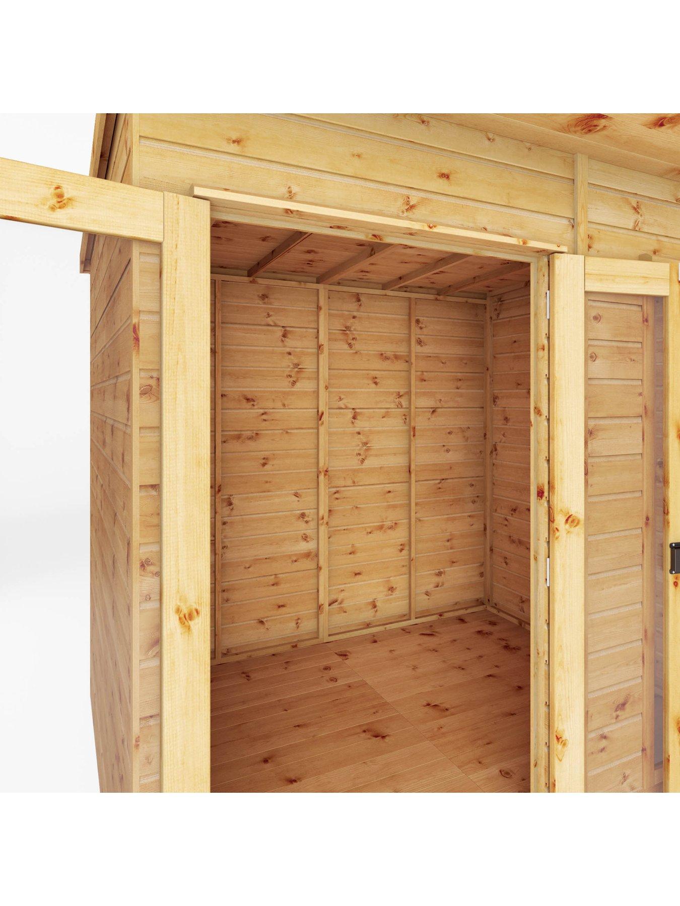 Image 3 of 7 of MERCIA 16 x 6ft Maine Pent Summerhouse With Patio Area - PEFC Certified
