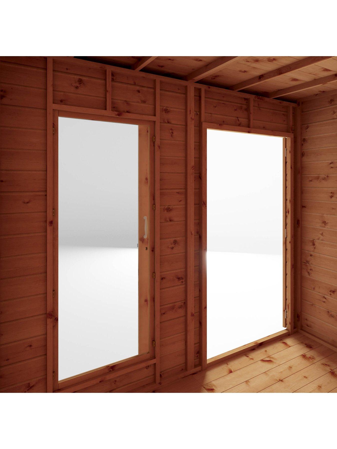 Image 4 of 7 of MERCIA 16 x 6ft Maine Pent Summerhouse With Patio Area - PEFC Certified