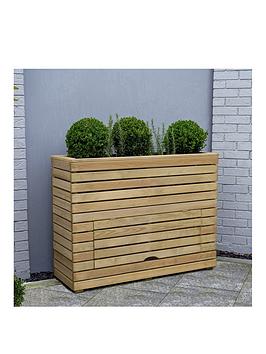 Product photograph of Forest Linear Planter - Tall With Storage from very.co.uk