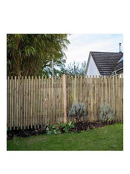 Product photograph of Forest Contemporary Picket Fencing Pack 3 0 90m High from very.co.uk