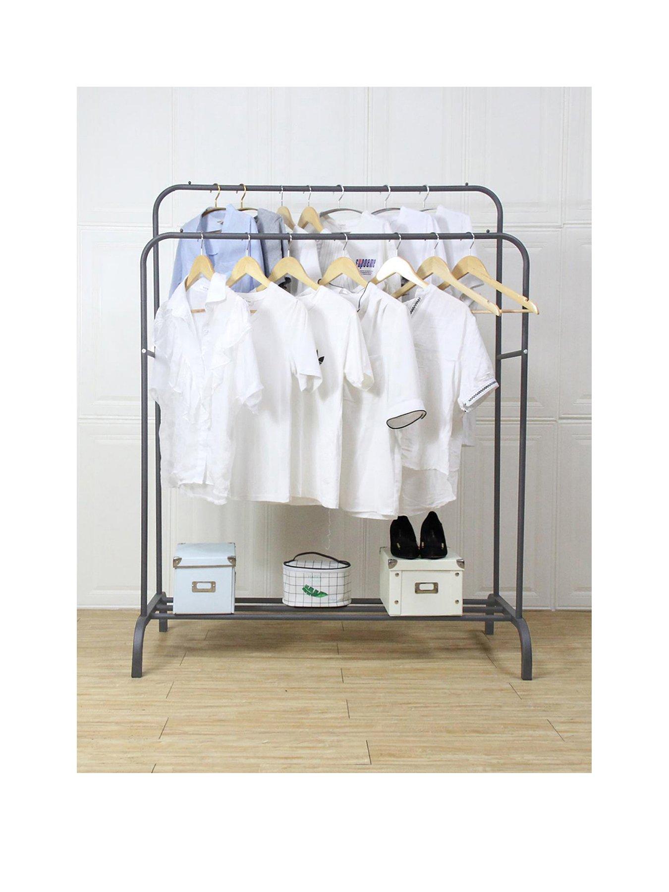 KOMPLEMENT Pull-out multi-use hanger, white, 227/8 - IKEA