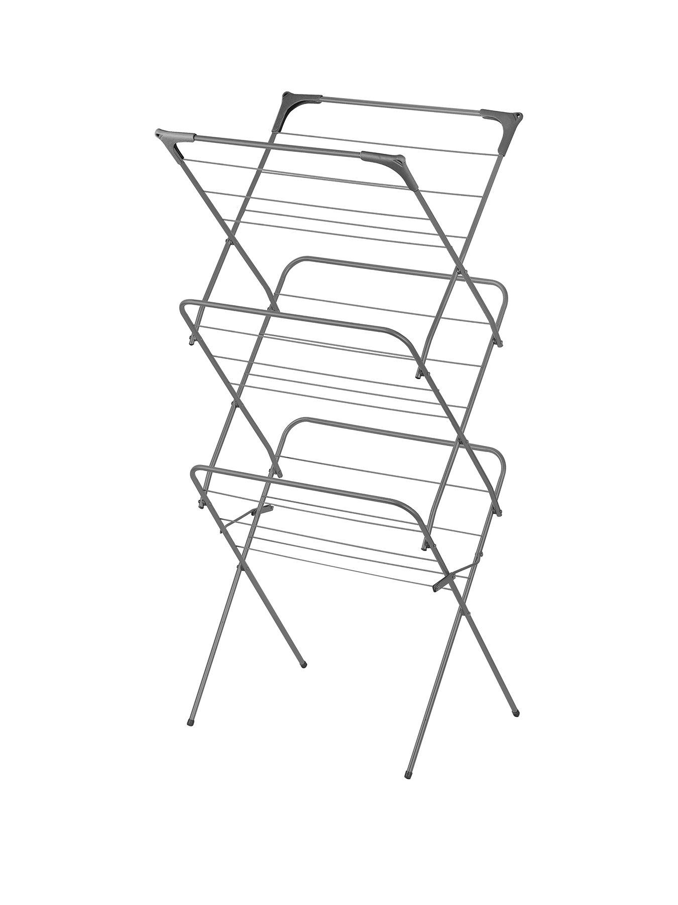 Product photograph of Our House 3 Tier Clothes Airer from very.co.uk