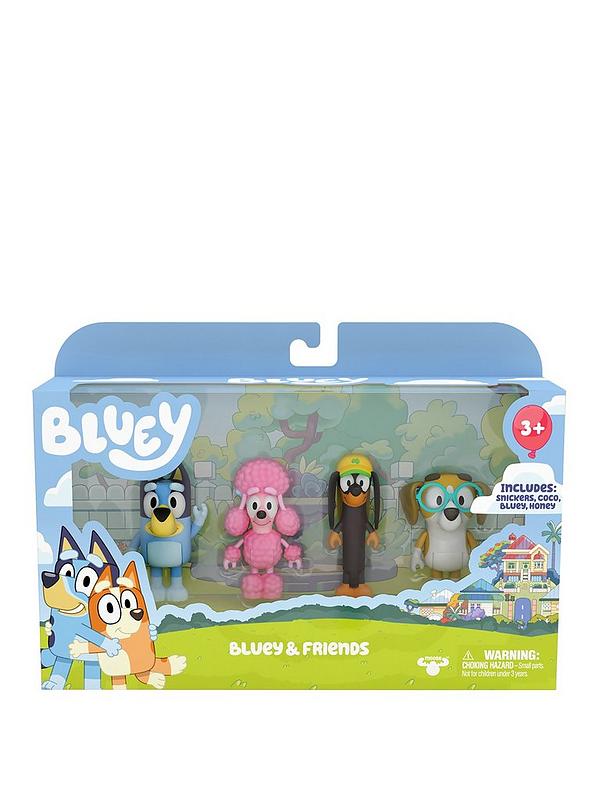 Image 1 of 6 of Bluey Figure 4- Pack, Friends Pack
