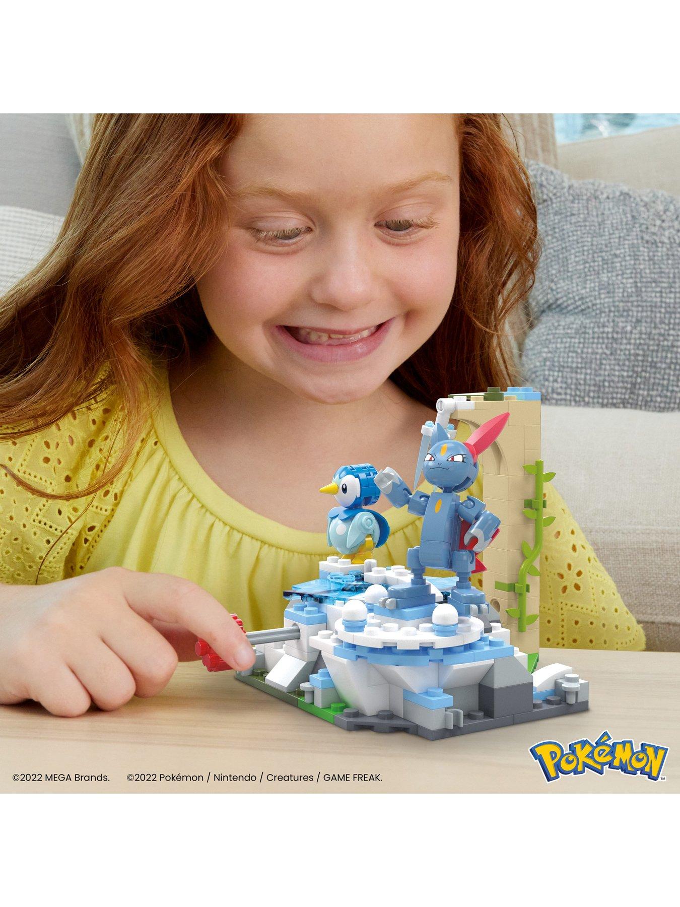 Mega Pokemon Construx 124 Piece Building Set | Pikachu vs Sobble