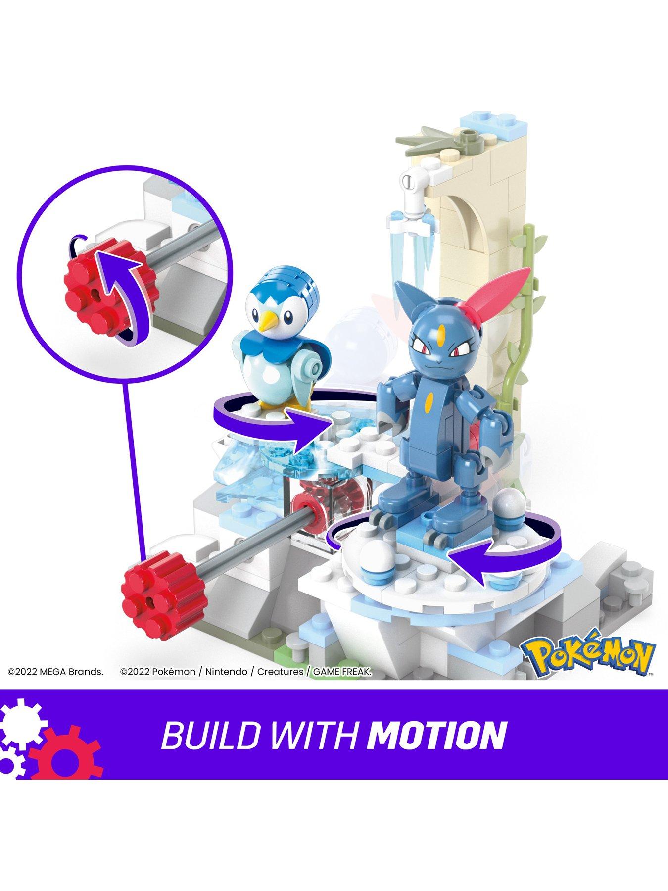 Mega Pokemon Construx 124 Piece Building Set | Pikachu vs Sobble