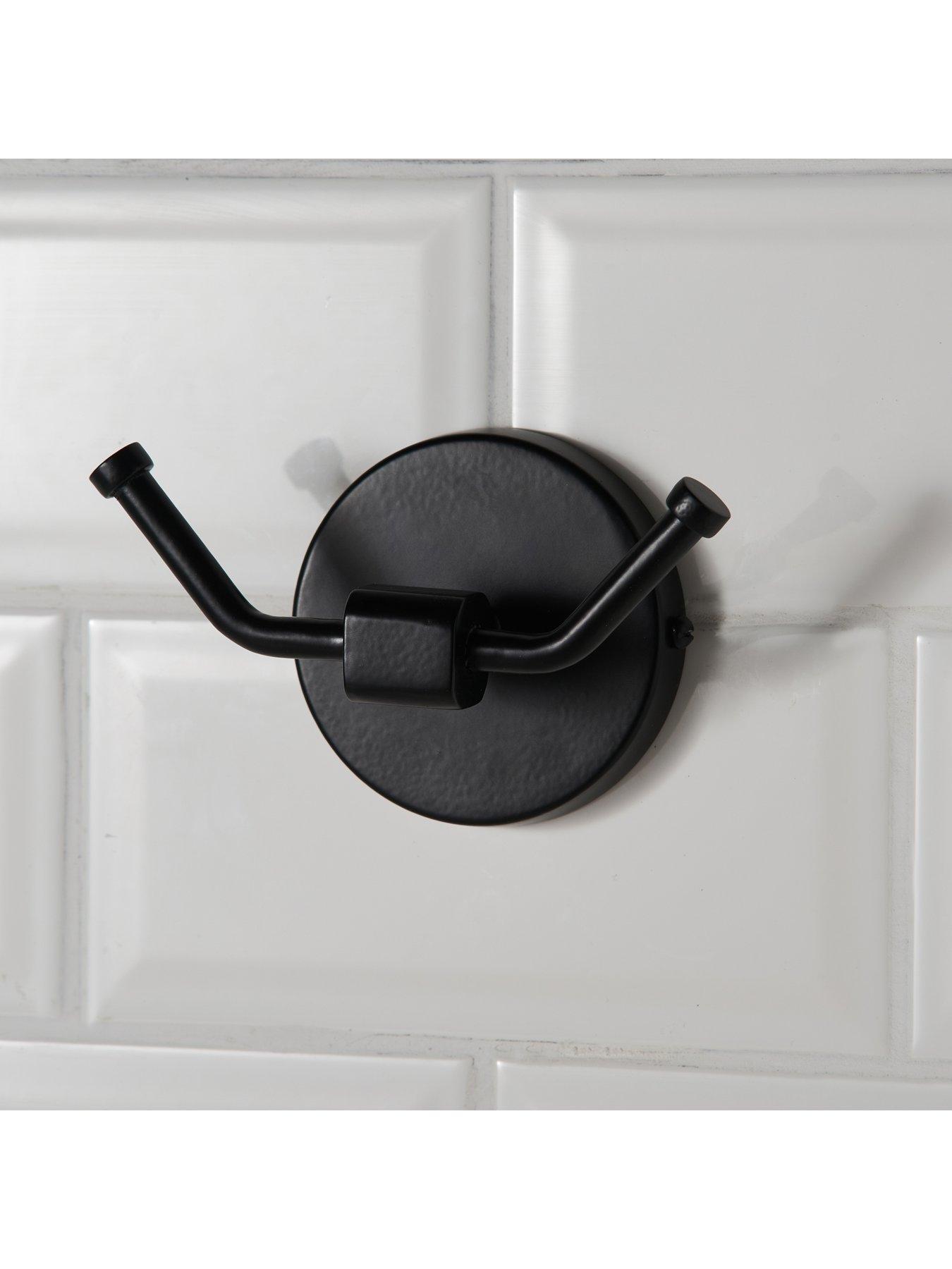 Image 2 of 5 of Our House 4-Piece Bathroom Fittings Set - Black