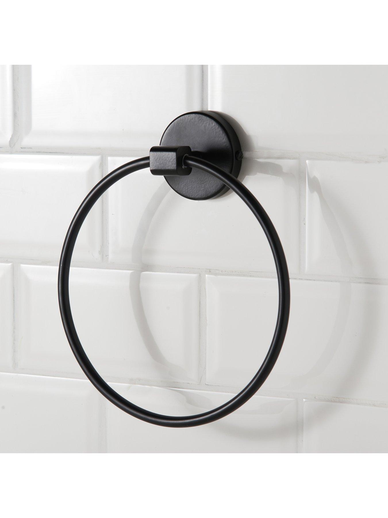 Image 4 of 5 of Our House 4-Piece Bathroom Fittings Set - Black