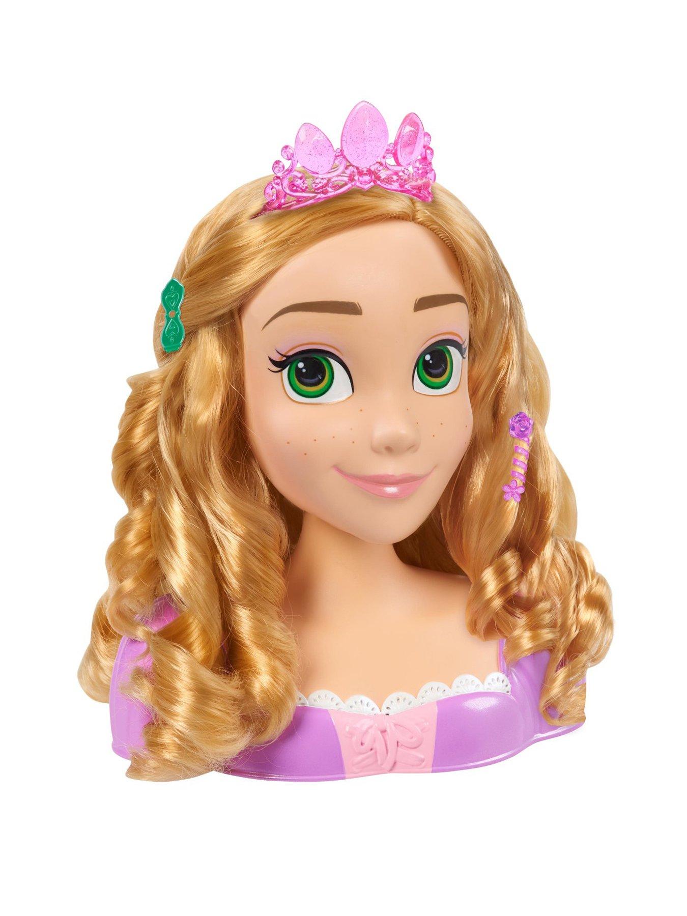 Disney princess deluxe cheap rapunzel styling head doll