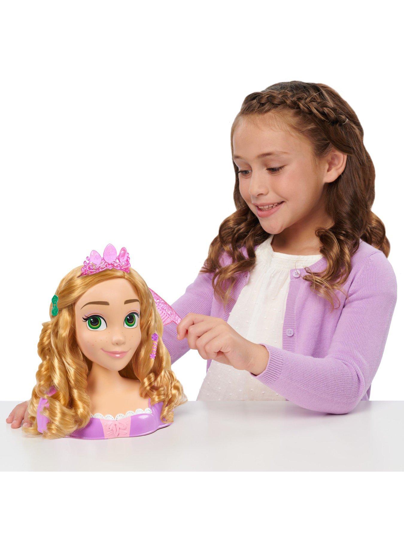 Doll head cheap style hair