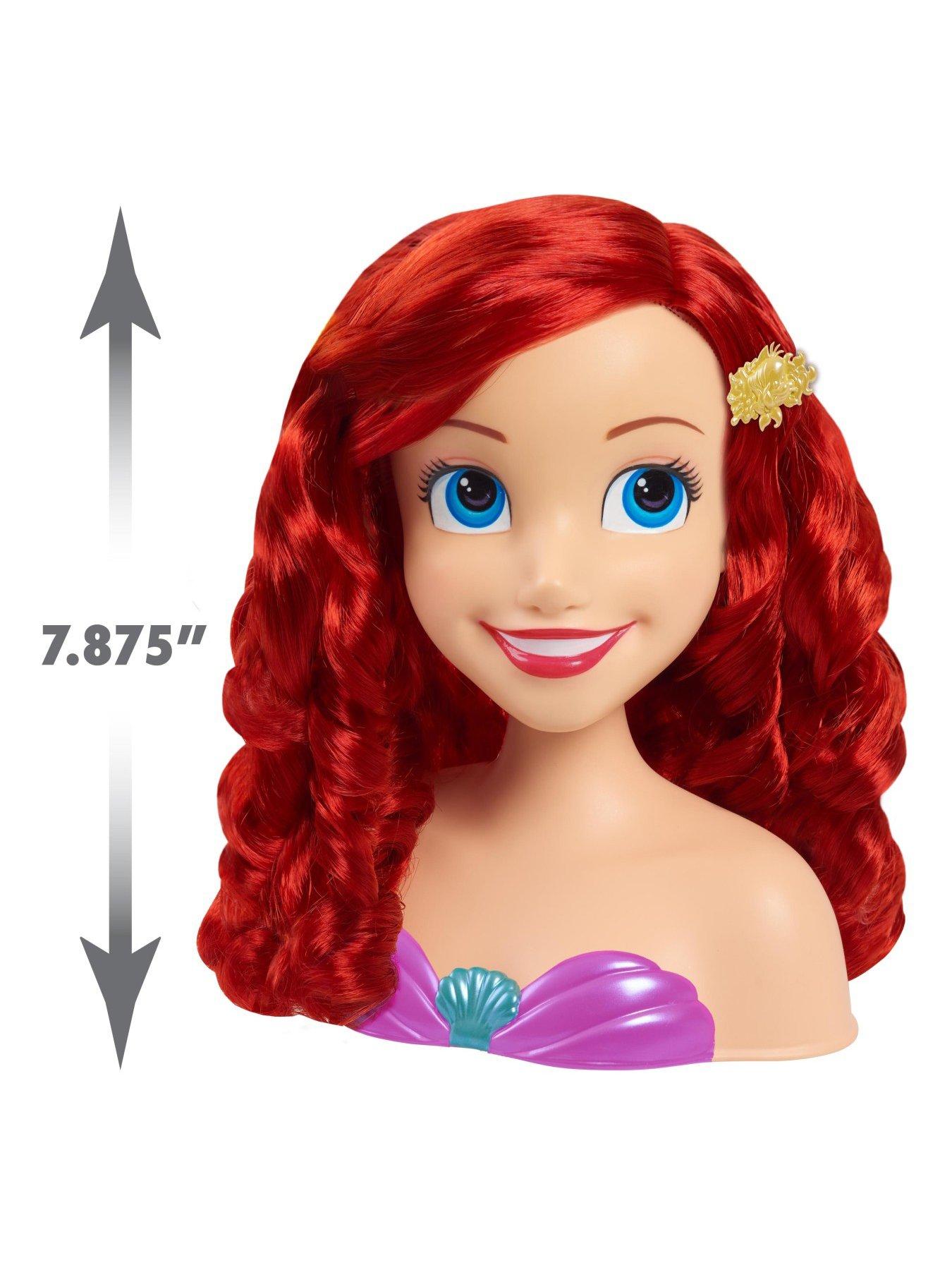 Ariel makeup cheap doll head