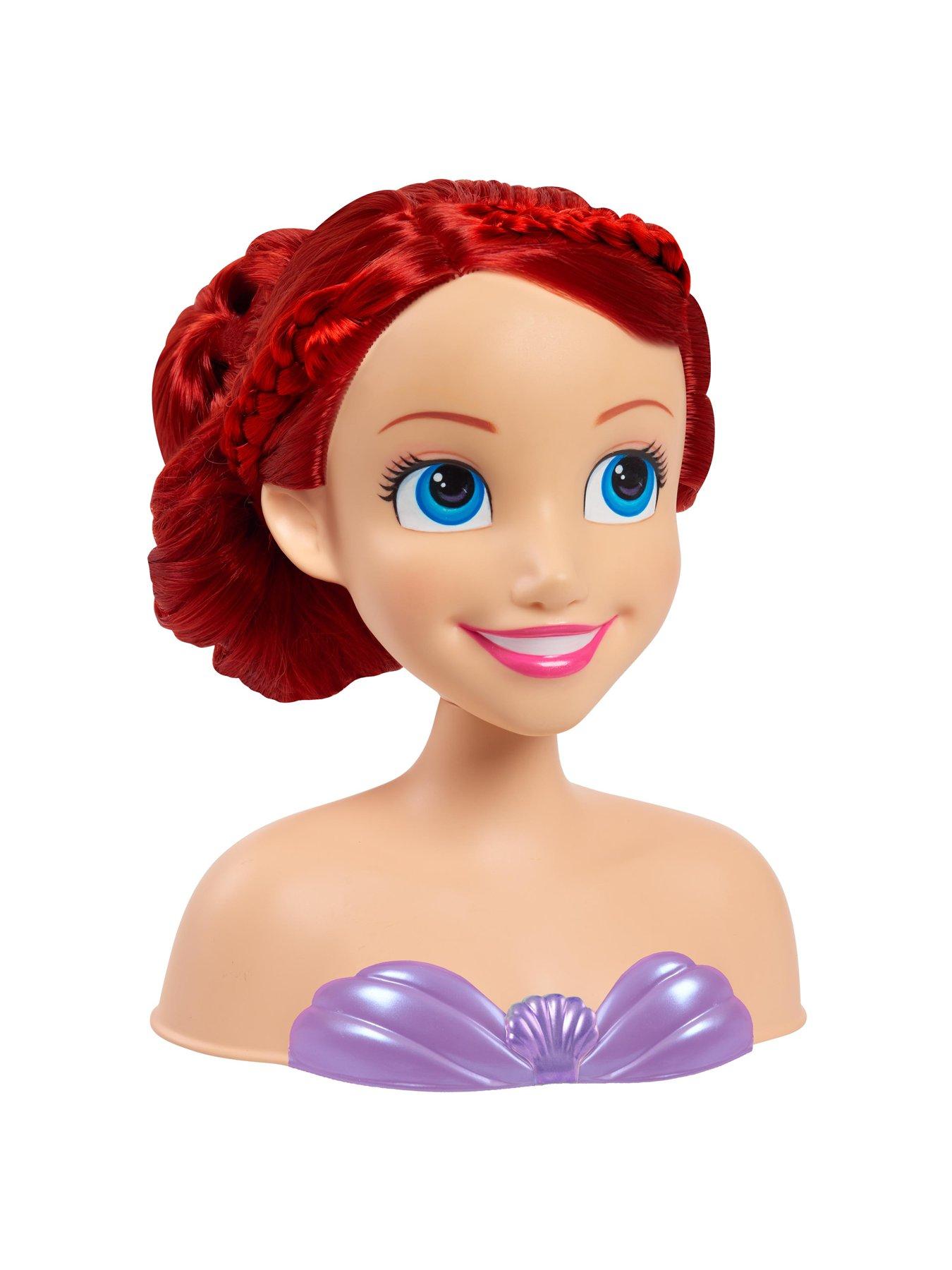 Image 6 of 7 of Disney Princess Ariel Styling Head
