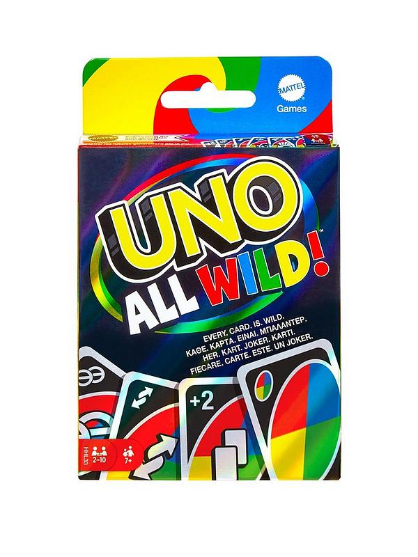 Image 1 of 5 of Uno All Wild Card Game