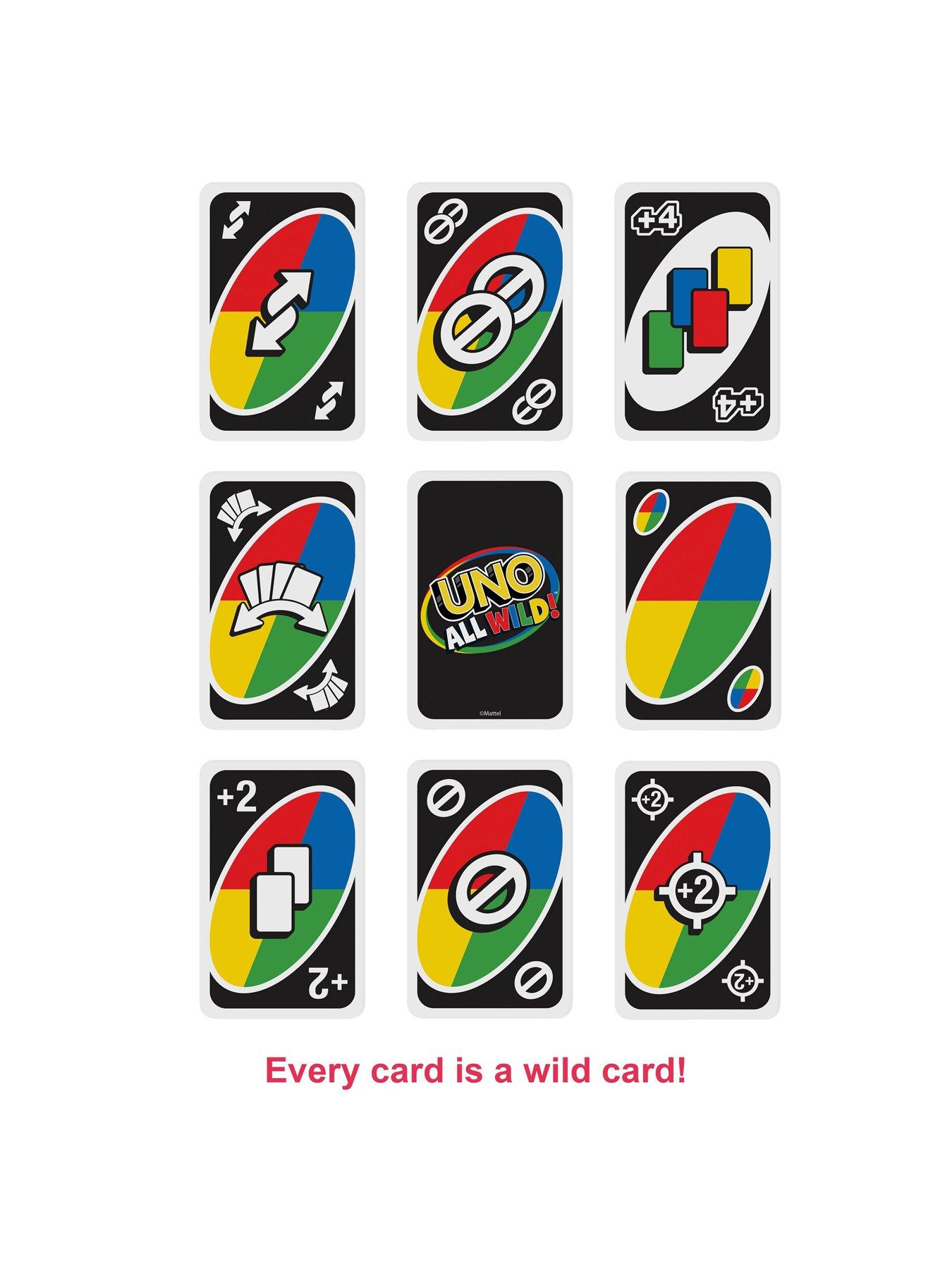 Uno All Wild Card Game | Very.co.uk