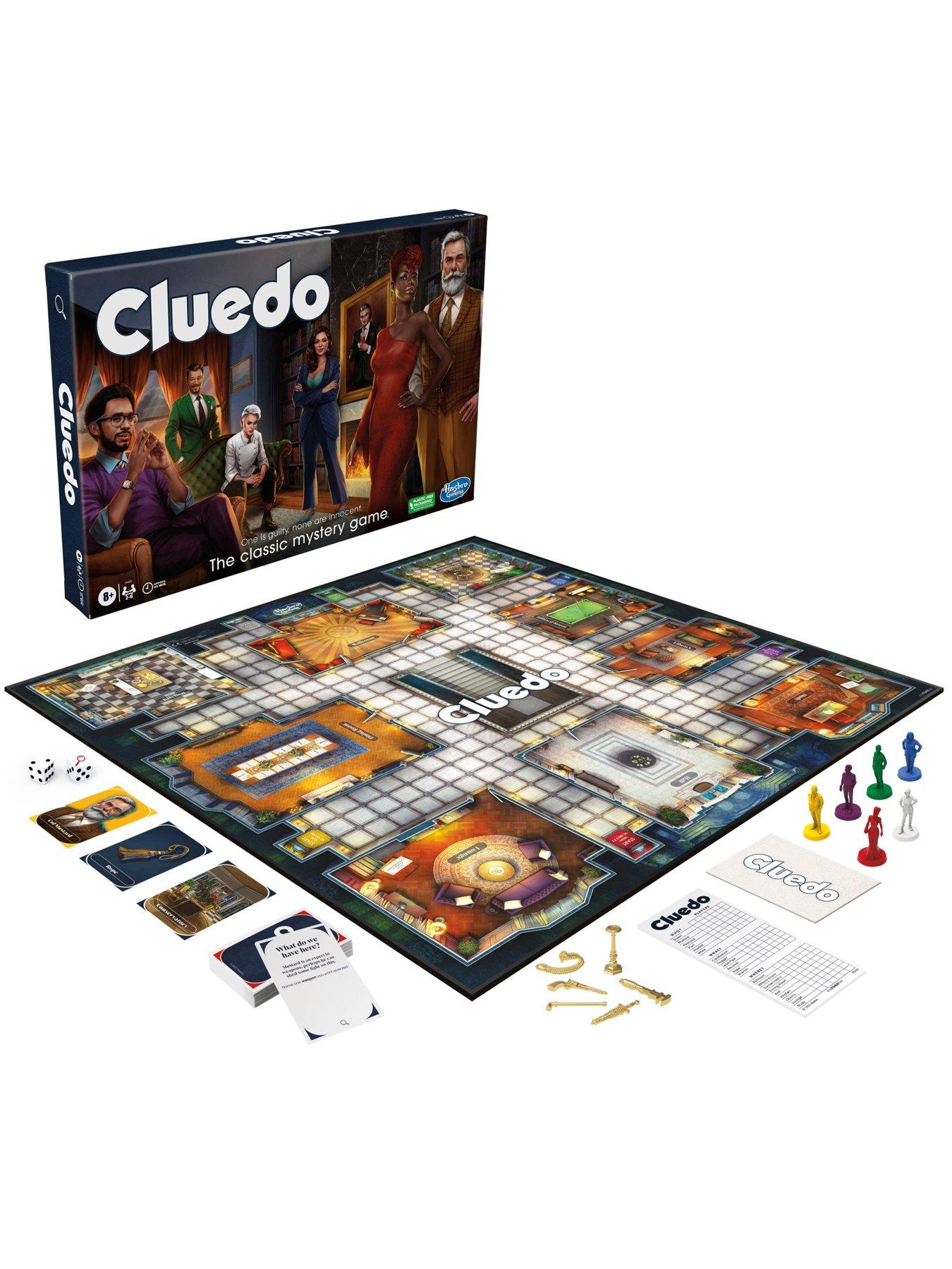 Play Cluedo Guess The Killer Board Game Hasbro Cluedo Classic