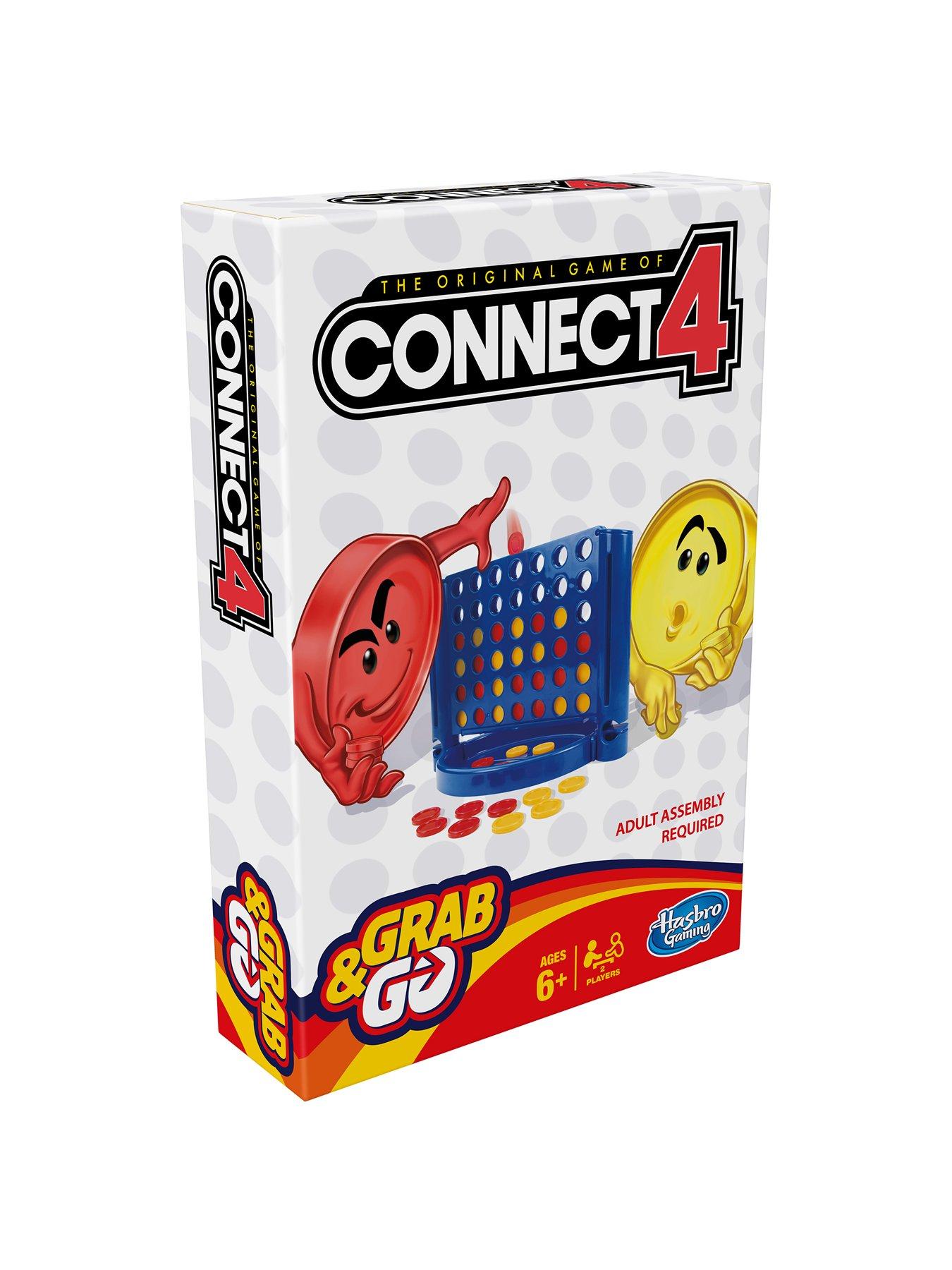 hasbro connect 4 grab and go game