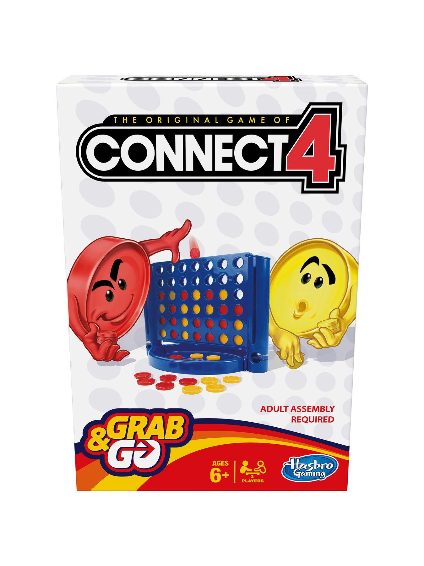hasbro connect 4 grab and go game