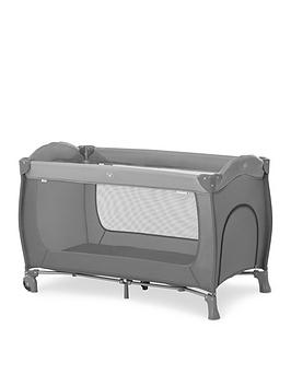 Product photograph of Hauck Sleep N Play Go Plus - Grey from very.co.uk
