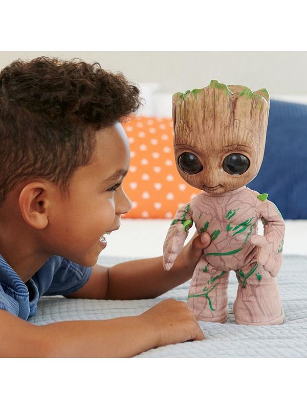 Image 2 of 6 of Marvel I Am Groot Groovin' Groot Feature Plush