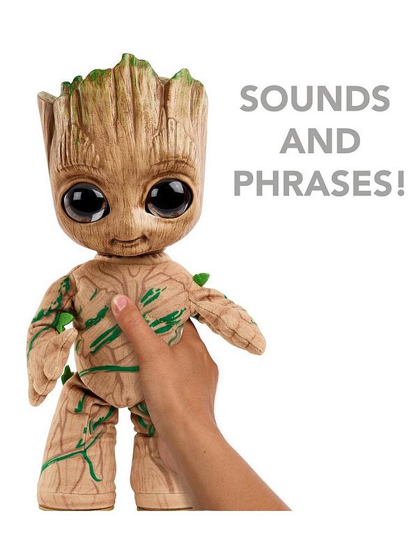 Image 3 of 6 of Marvel I Am Groot Groovin' Groot Feature Plush