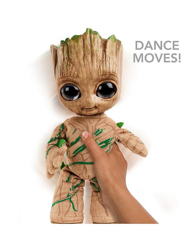 Image 4 of 6 of Marvel I Am Groot Groovin' Groot Feature Plush