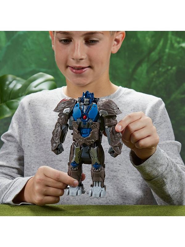 Image 5 of 7 of Transformers Movie 7 Rise of the Beasts Smash Changer 23cm Optimus Primal Action Figure