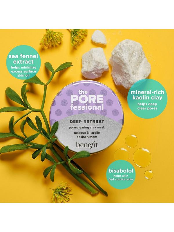 Image 6 of 7 of Benefit The POREfessional Deep Retreat Pore-Clearing Clay Mask Mini