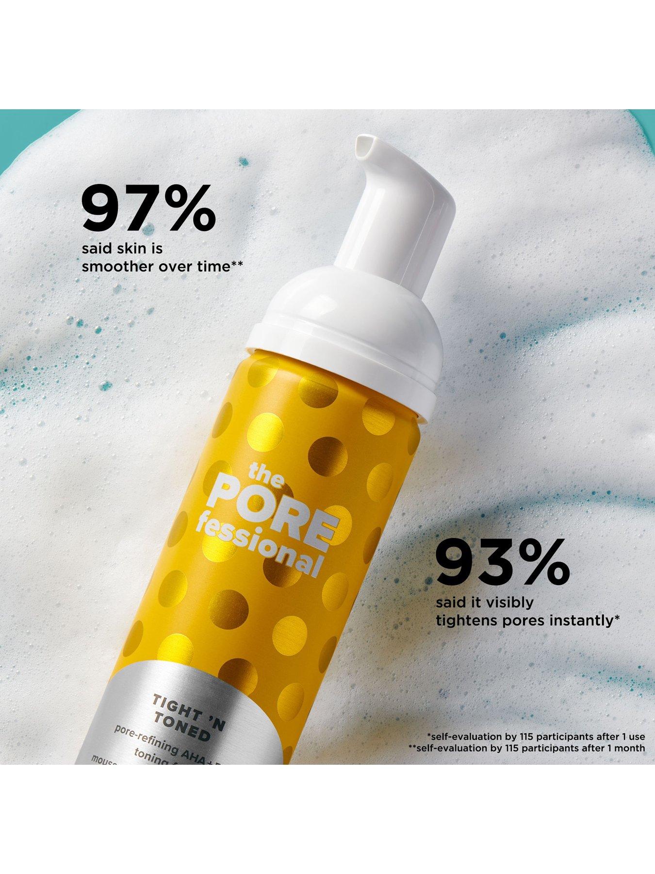 Image 3 of 5 of Benefit The POREfessional Tight 'N Toned AHA + PHA Toning Foam