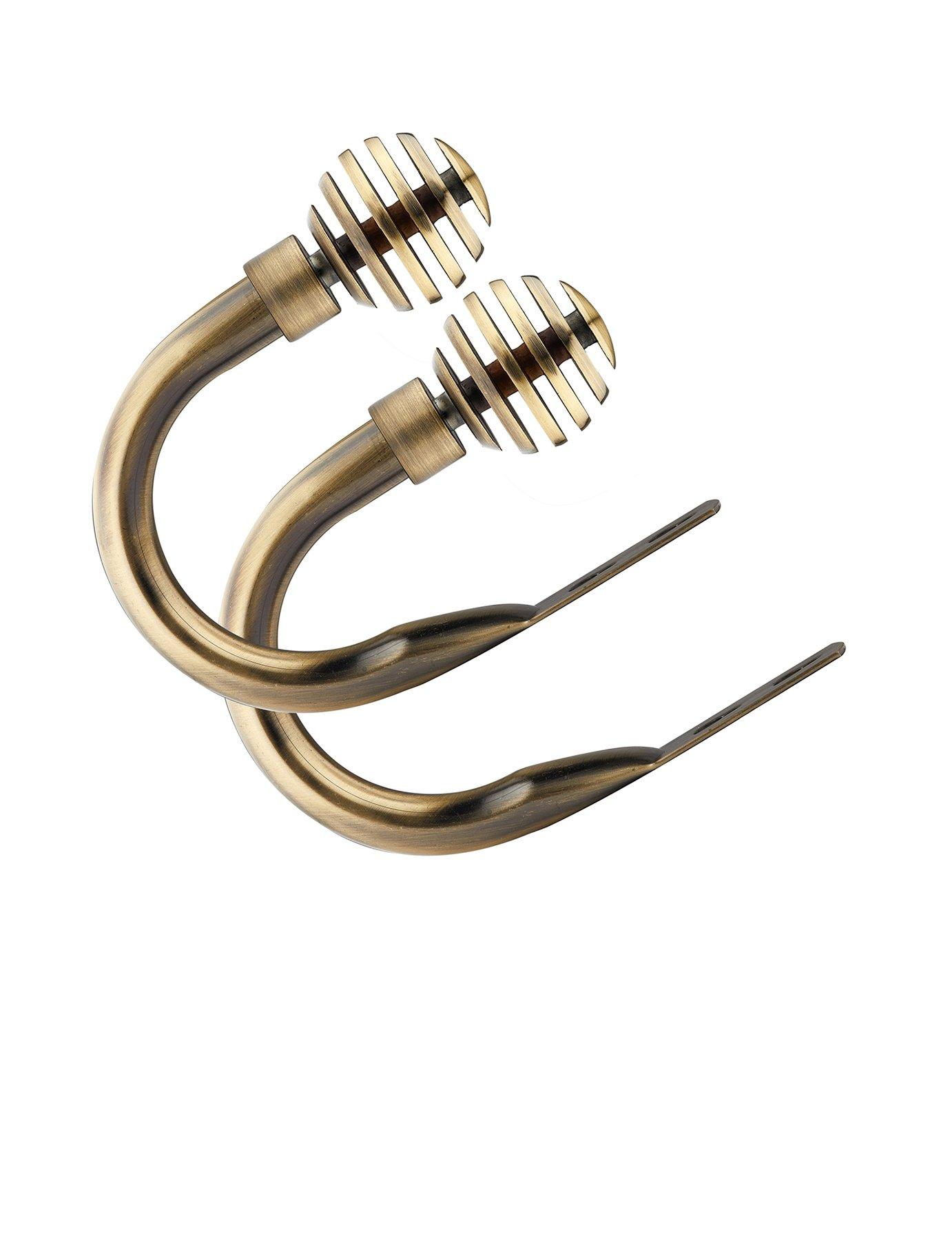 Very Home Decorative Finial Curtain Holdbacks