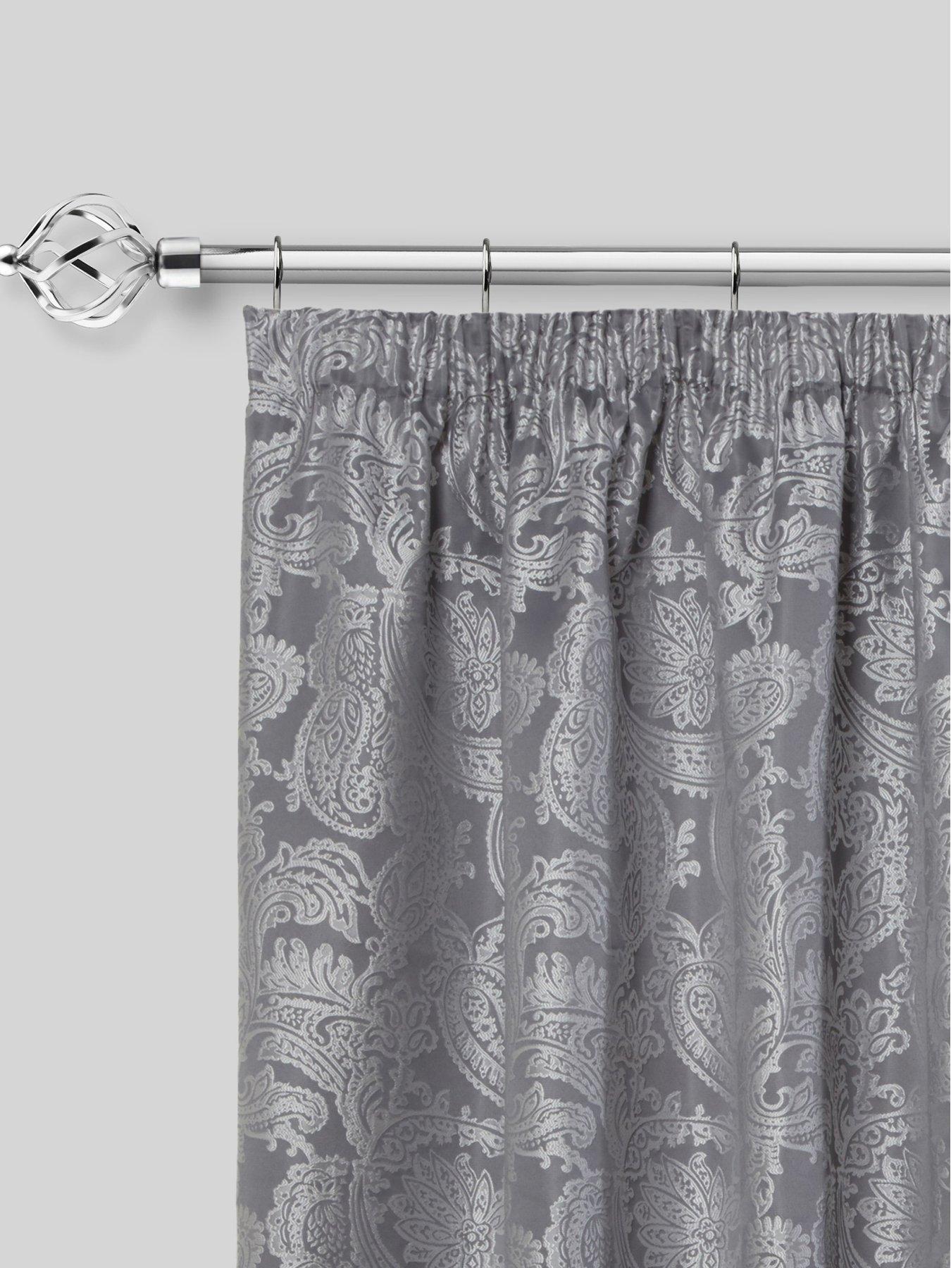 Image 4 of 4 of Very Home Cage Finial Extendable Curtain Pole