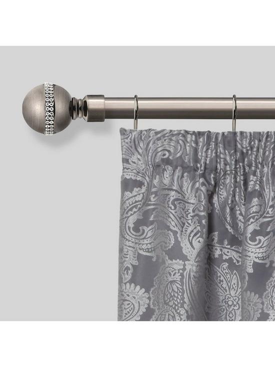 stillFront image of very-home-extendable-curtain-pole-kit-with-bling-finials