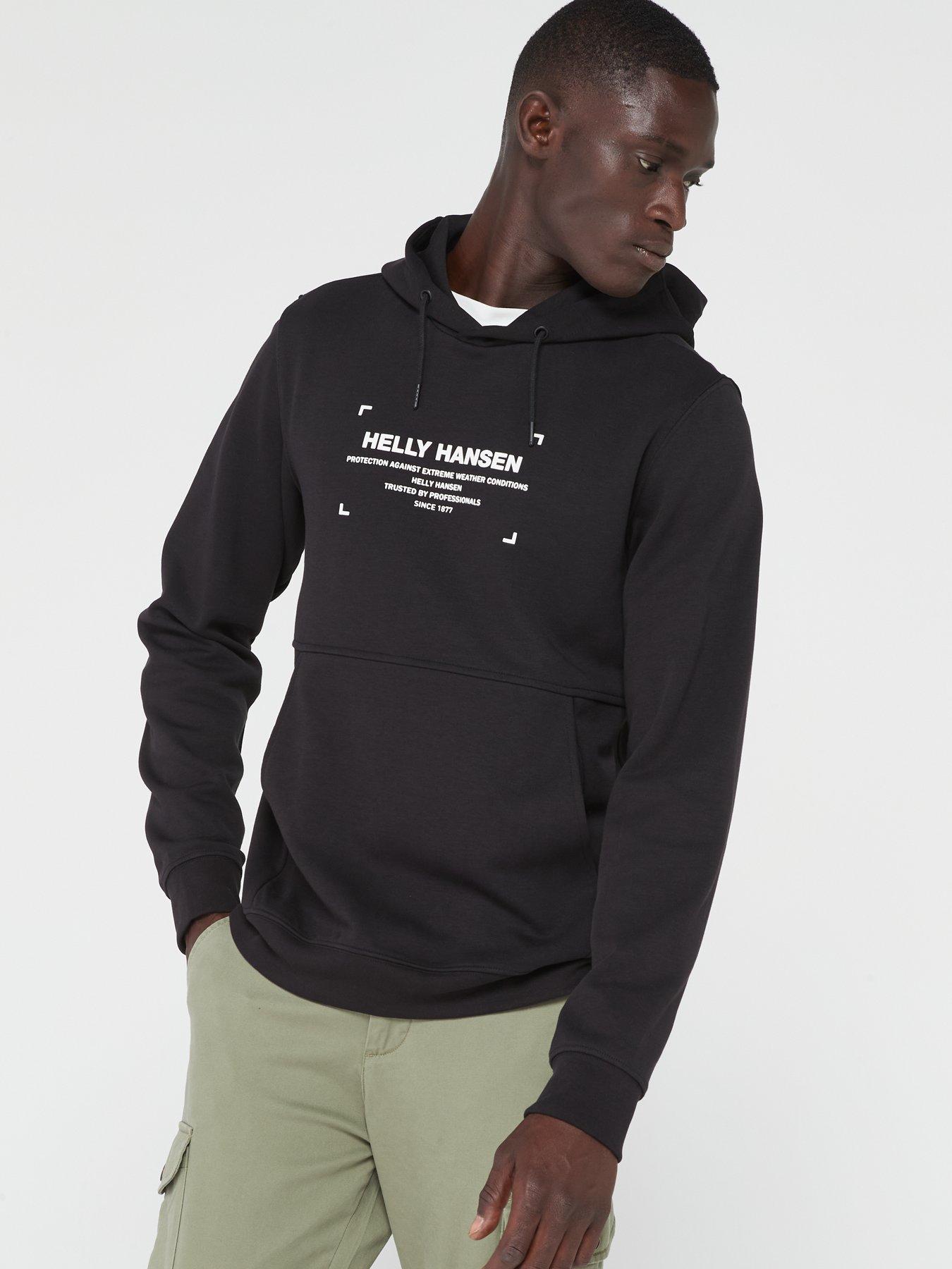 Helly hansen white outlet hoodie