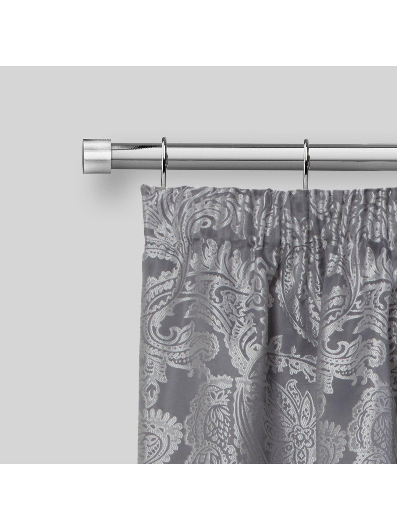 Image 2 of 4 of Very Home Stud End Finial Extendable Curtain Pole