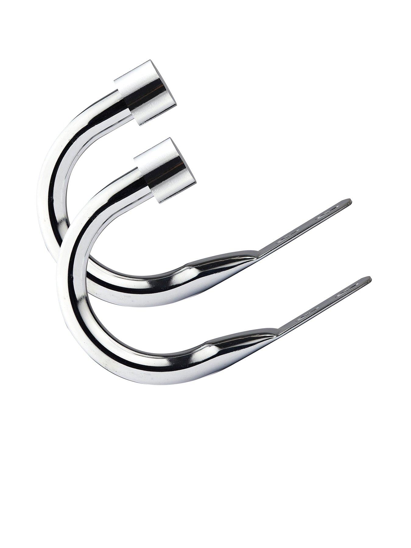 Product photograph of Everyday Set Of 2 Stud End Finial Curtain Holdbacks from very.co.uk