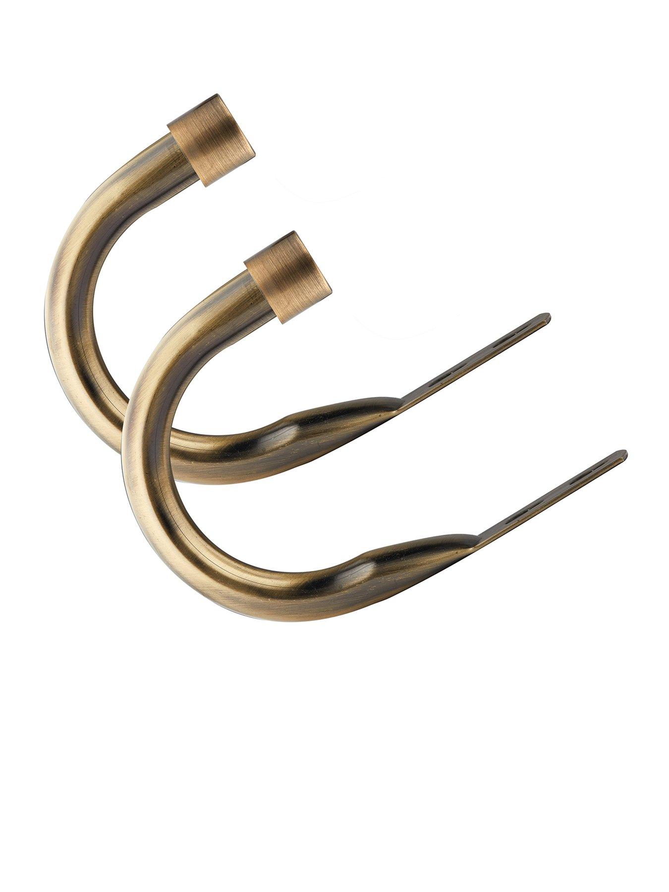 Very Home Set of 2 Stud End Finial Curtain Holdbacks