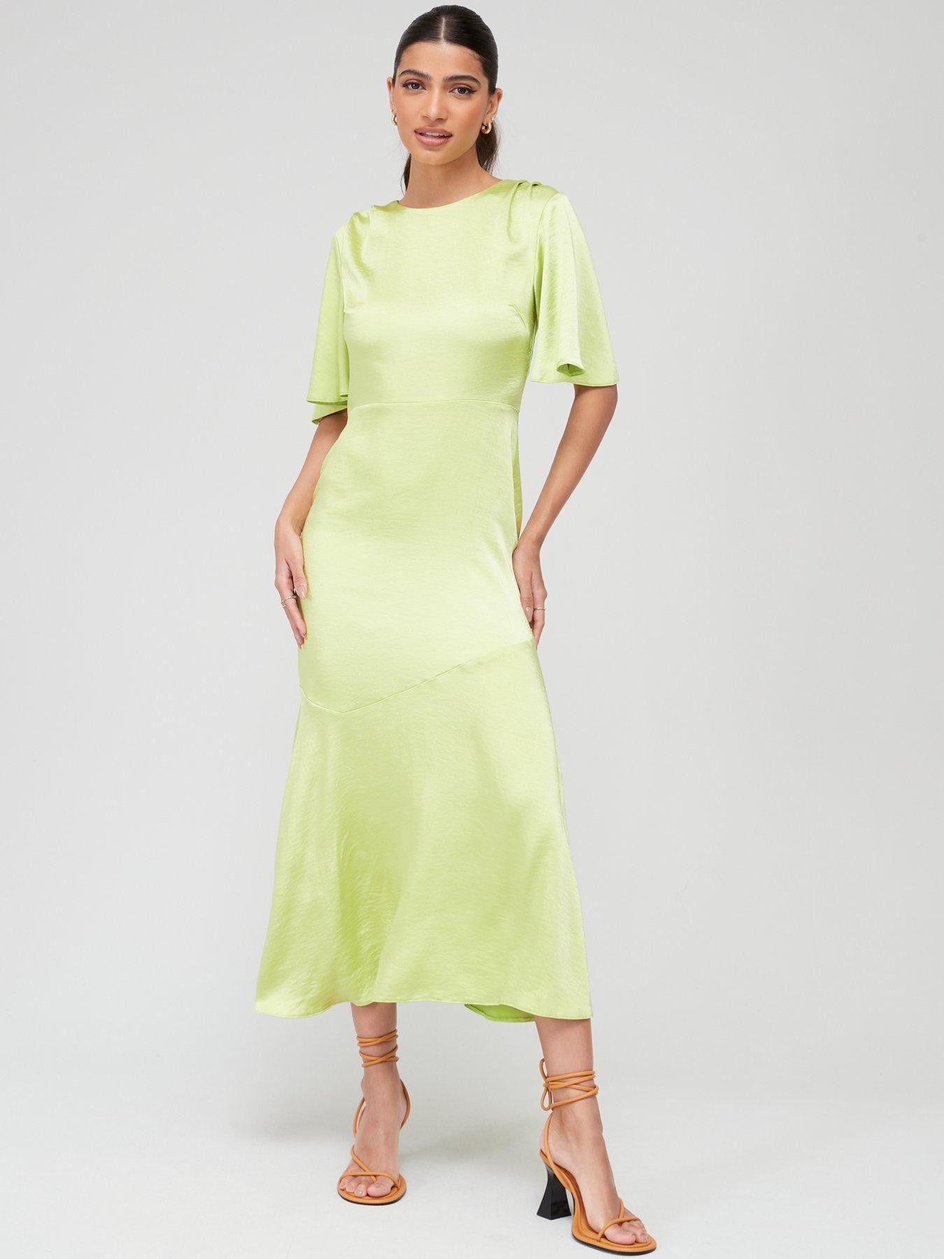 Ruched midi hotsell dress uk