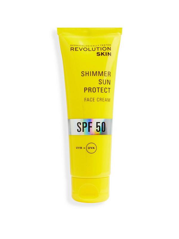 Image 1 of 3 of Revolution Beauty London Revolution Skincare SPF 50 Dewy Protect Sunscreen
