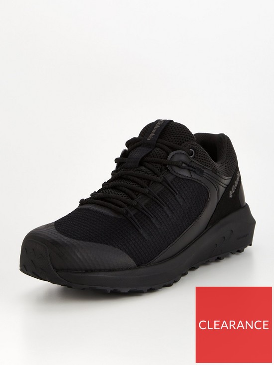 stillFront image of columbia-trailstorm-waterproof-shoes-black