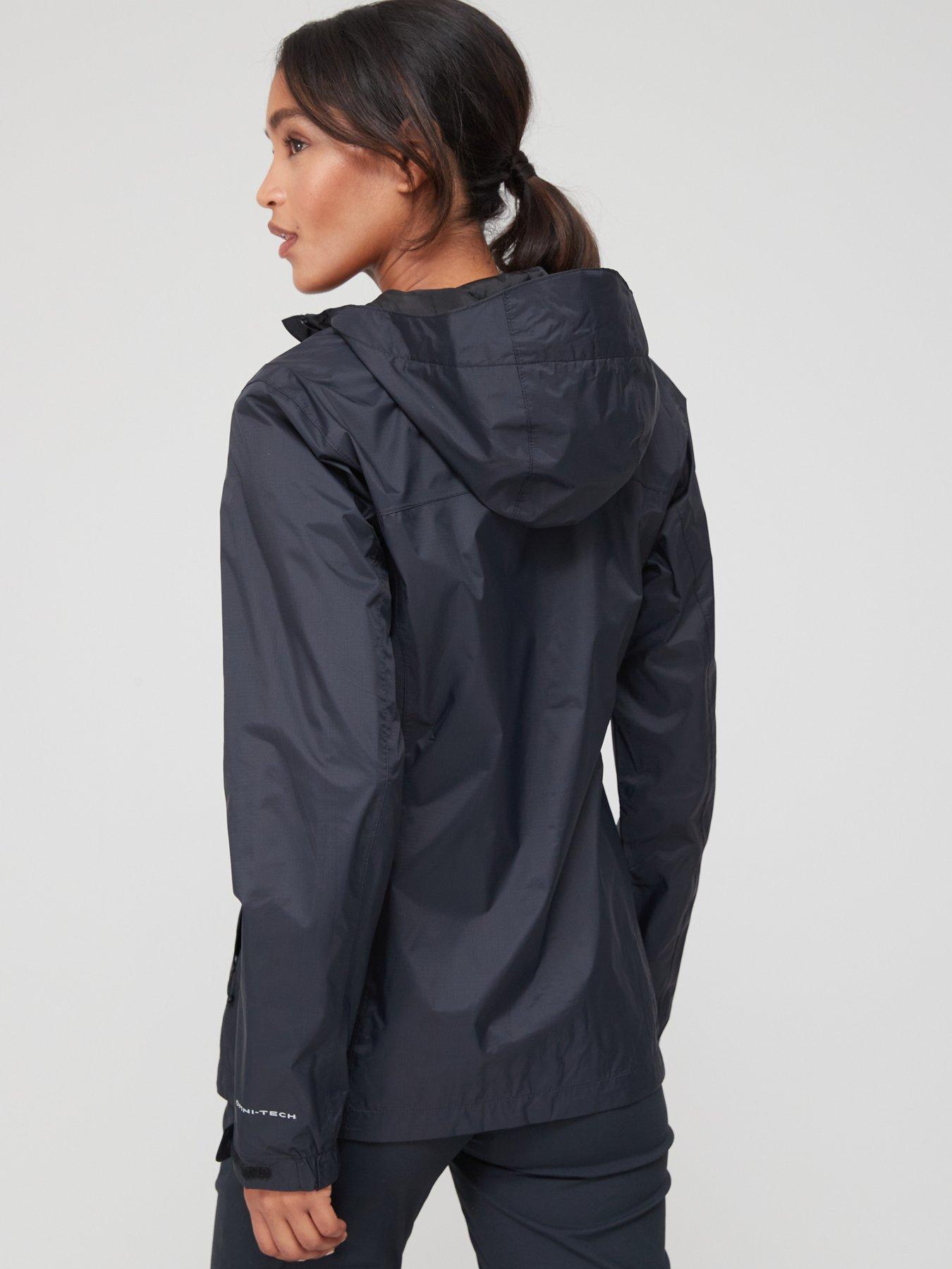 Columbia POURING ADVENTURE JACKET - Waterproof jacket - black