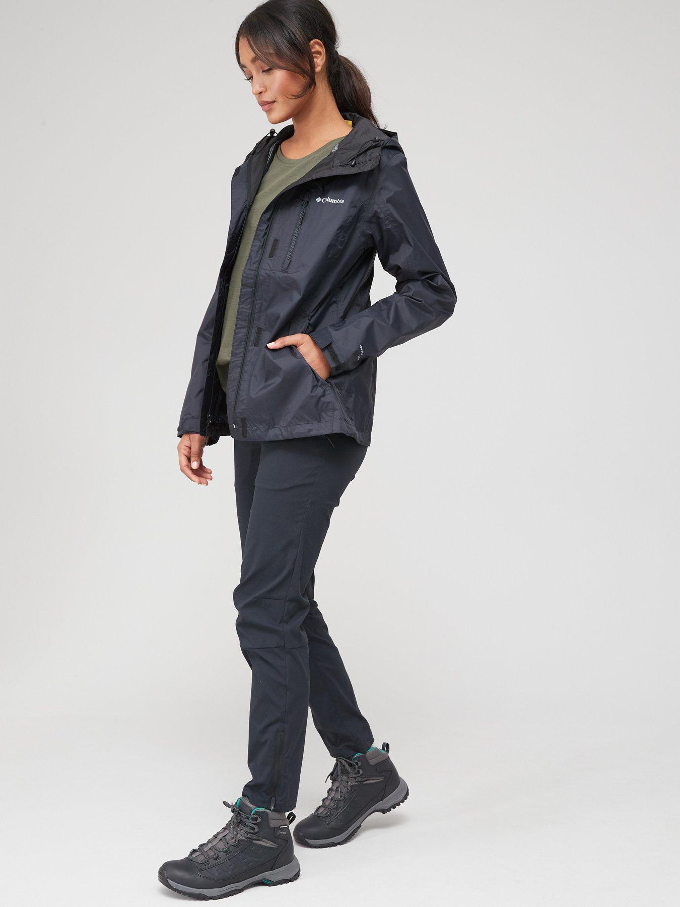 Columbia Womens Pouring Adventure II Jacket Black Very