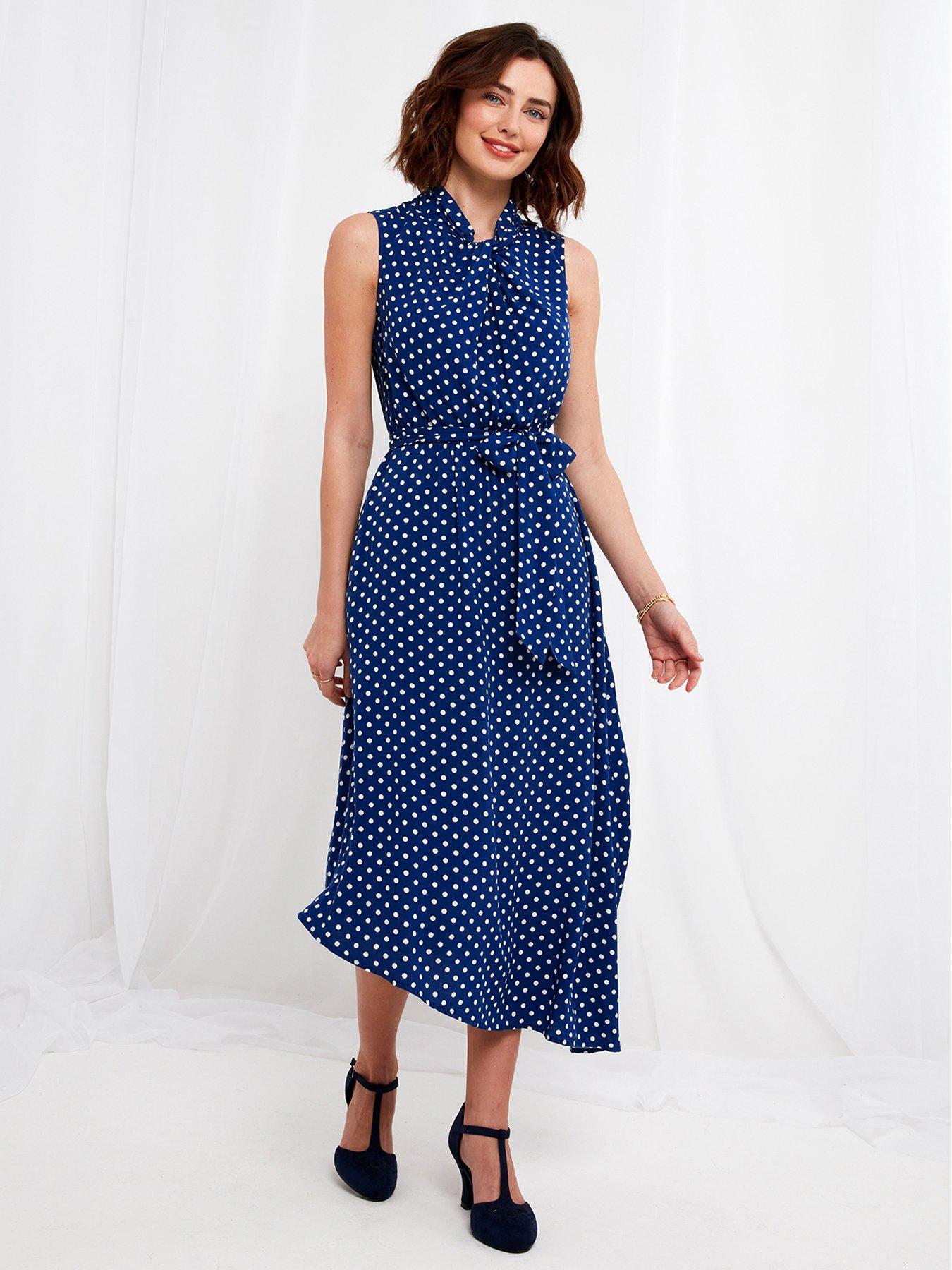 Kate spade cloud 2024 dot midi dress