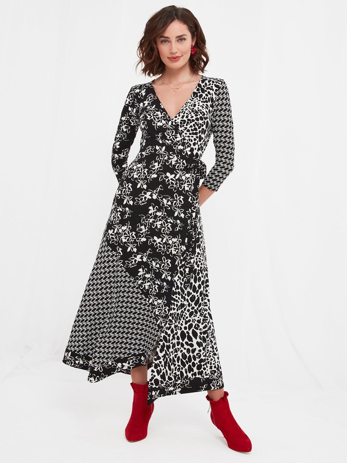 joe browns spot maxi dress