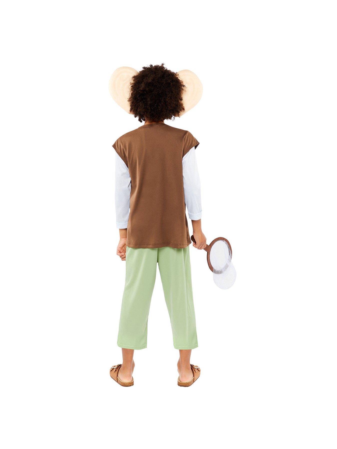 Roald Dahl Bfg Costume Kids Brown White main image 1