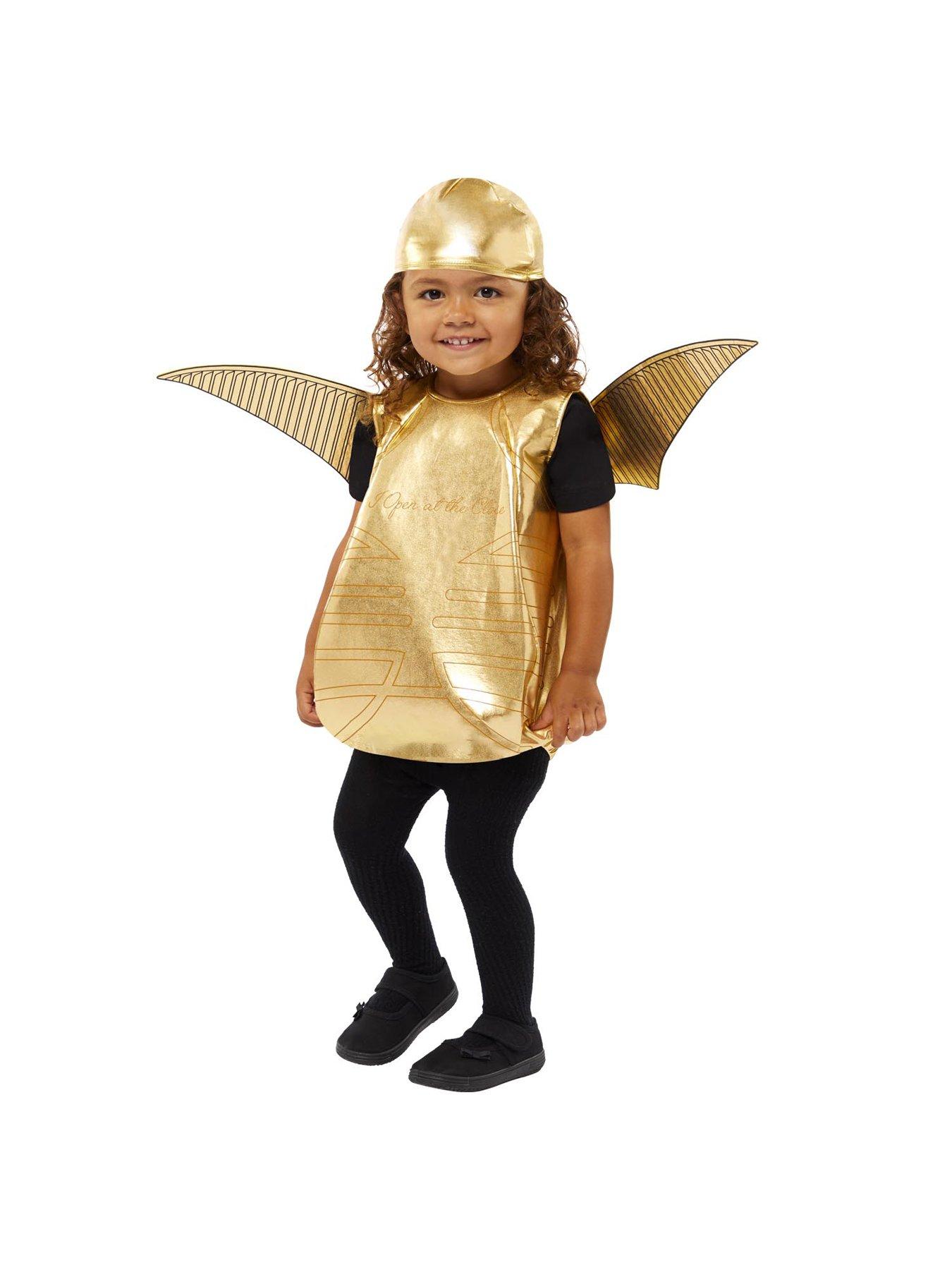 Image 1 of 2 of Harry Potter Toddler Harry Potter Golden Snitch Costume