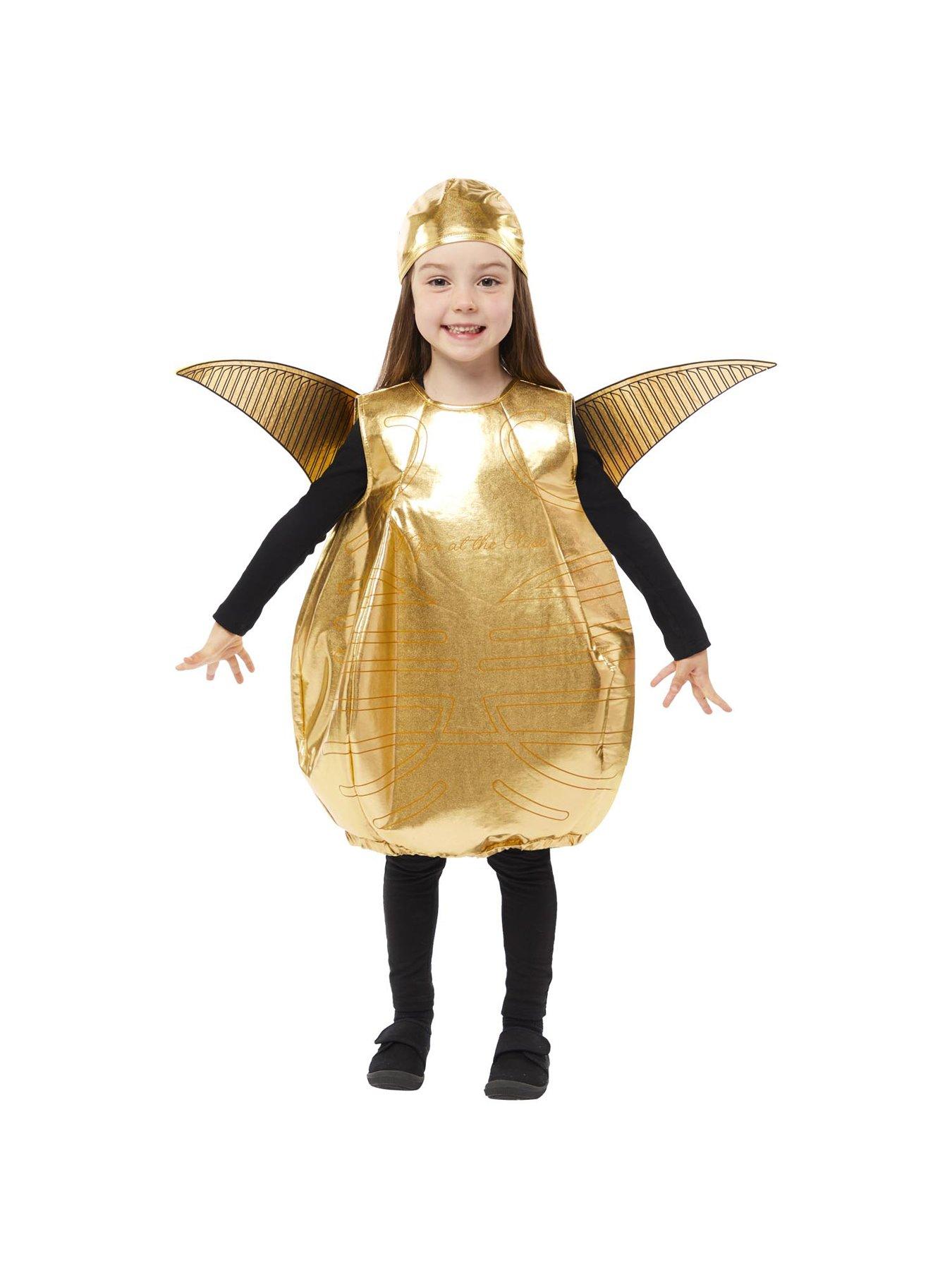 Image 2 of 2 of Harry Potter Toddler Harry Potter Golden Snitch Costume
