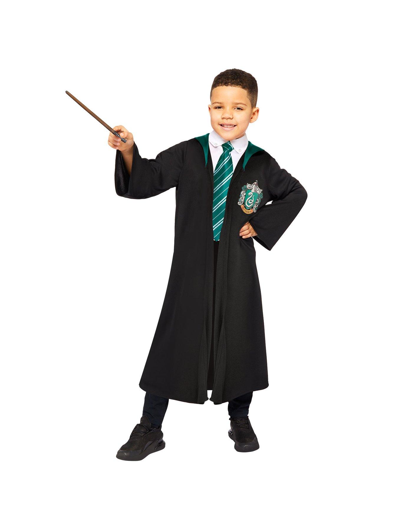 Image 1 of 4 of Harry Potter Child's Harry Potter Slytherin Robe Costume