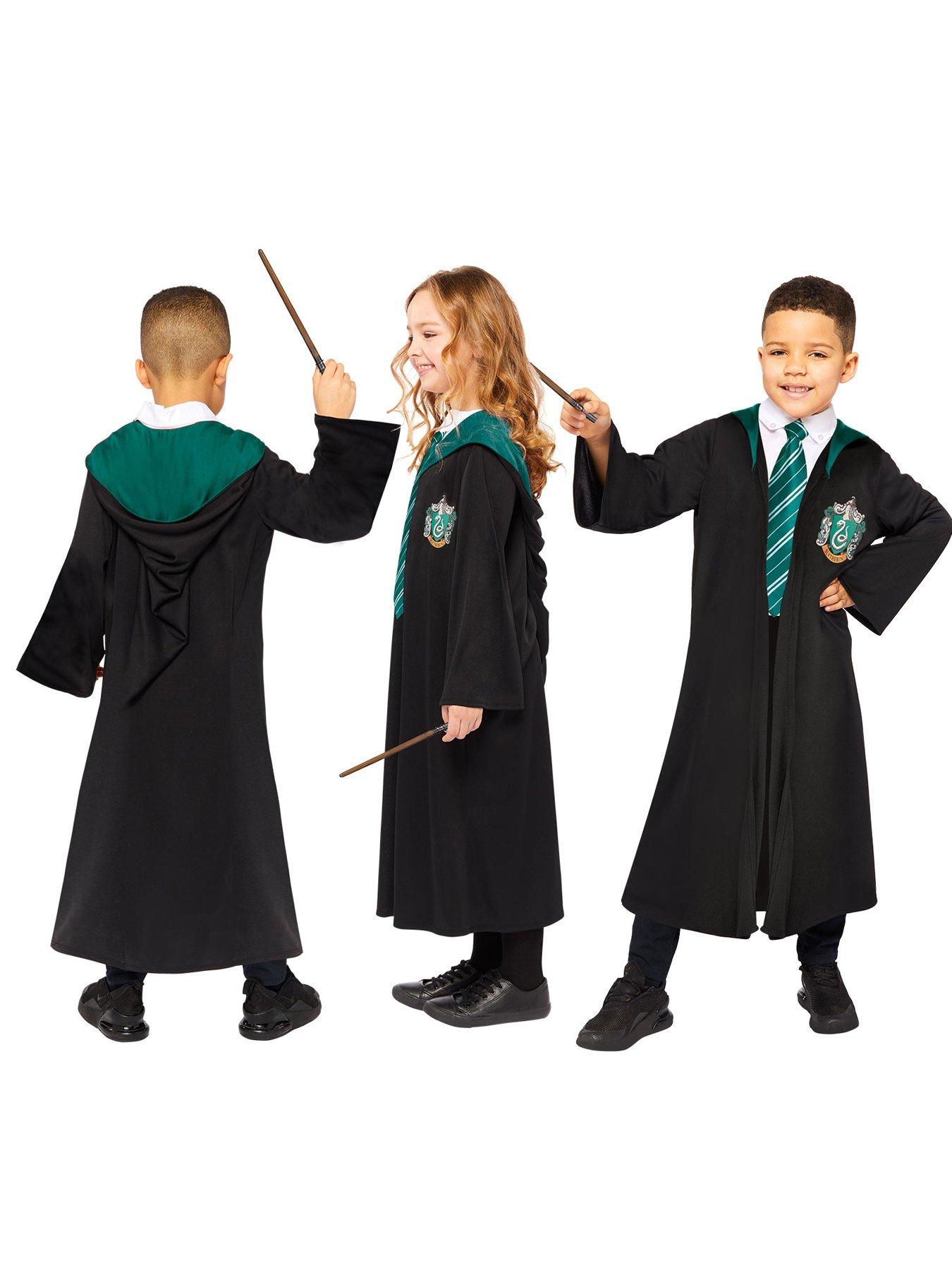 Image 4 of 4 of Harry Potter Child's Harry Potter Slytherin Robe Costume