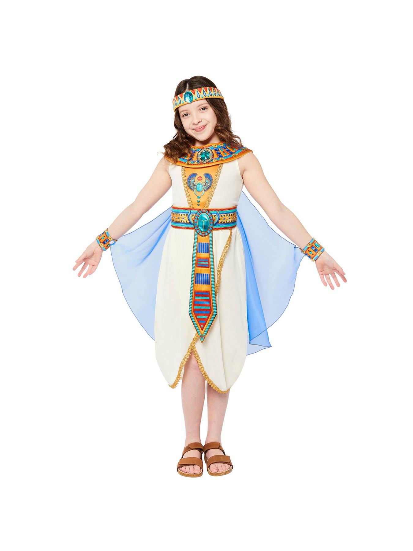 Queen Cleopatra - Kids Costume 8-10 years : : Toys & Games