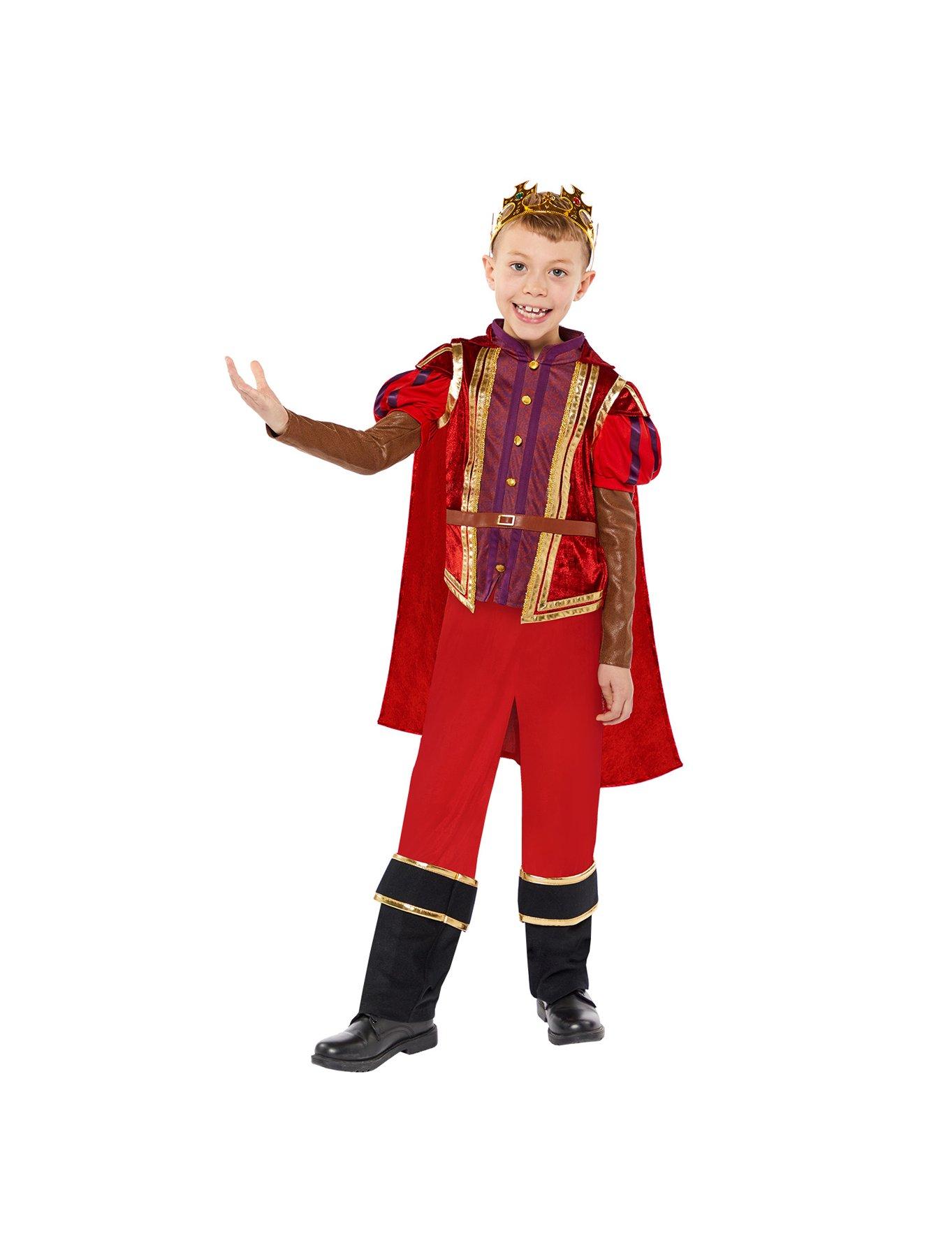 Image 1 of 4 of Tudor King Red Deluxe Costume